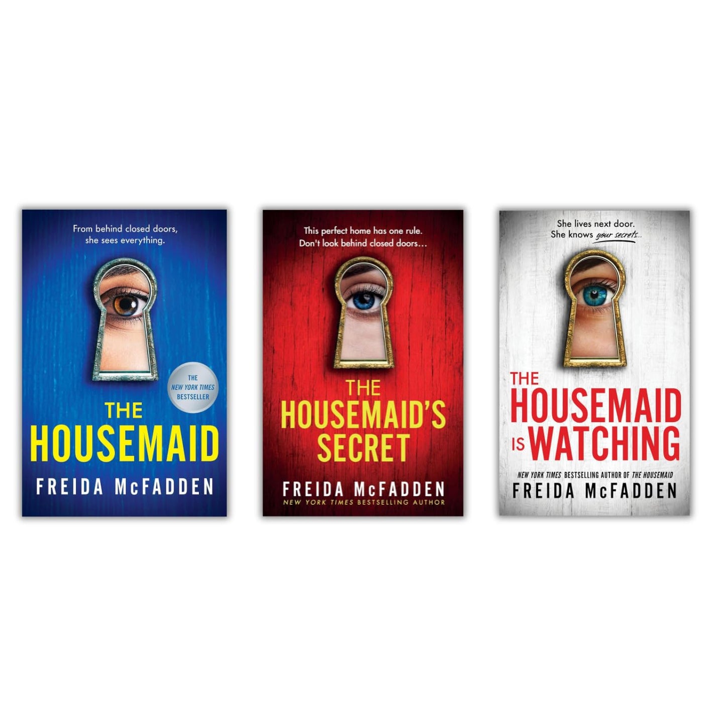 3 Books Collection (The Housemaid, The Housemaid's Secret & The Housemaid Is Watching)