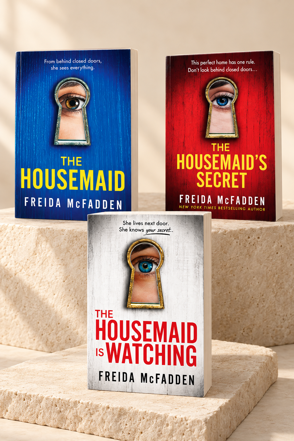 3 Books Collection (The Housemaid, The Housemaid's Secret & The Housemaid Is Watching) - book cover