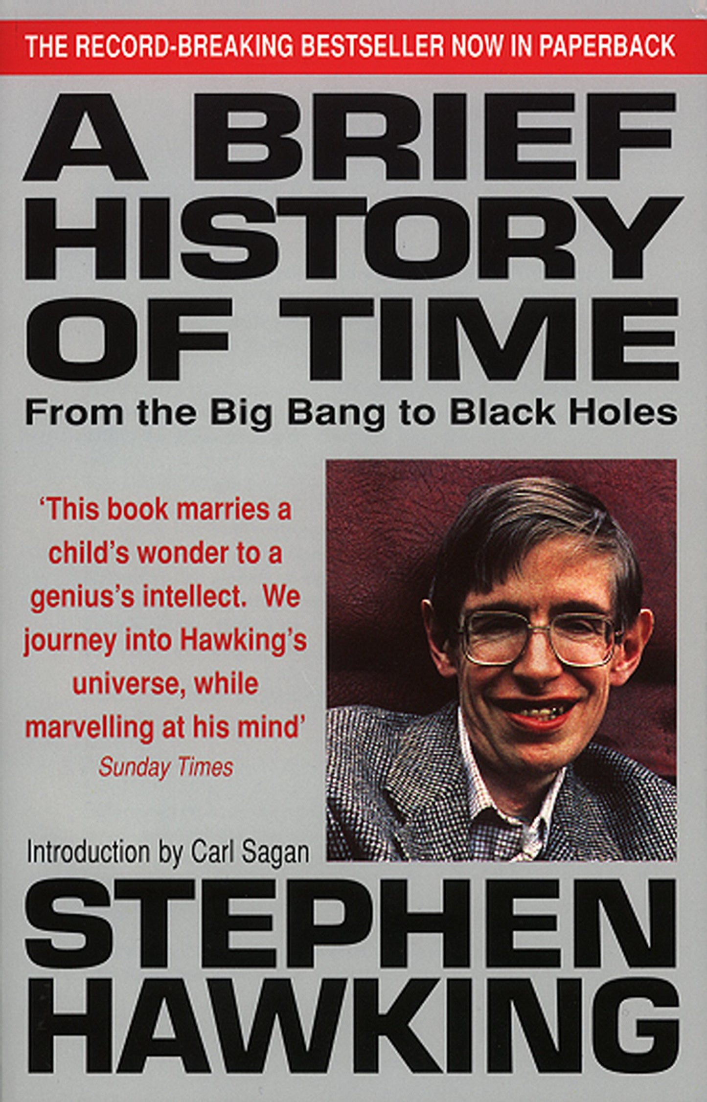 A Brief History Of Time by Stephen Hawking (Paperback)