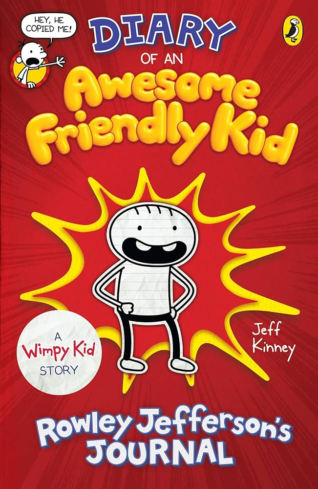 Diary of an Awesome Friendly Kid Hardcover - Jeff Kinney
