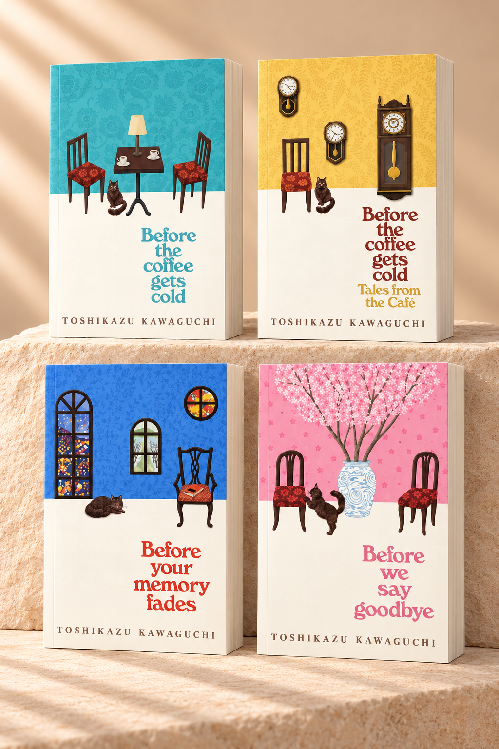 Before the Coffee Gets Cold Series Box Set (Books 1–4) by Toshikazu Kawaguchi