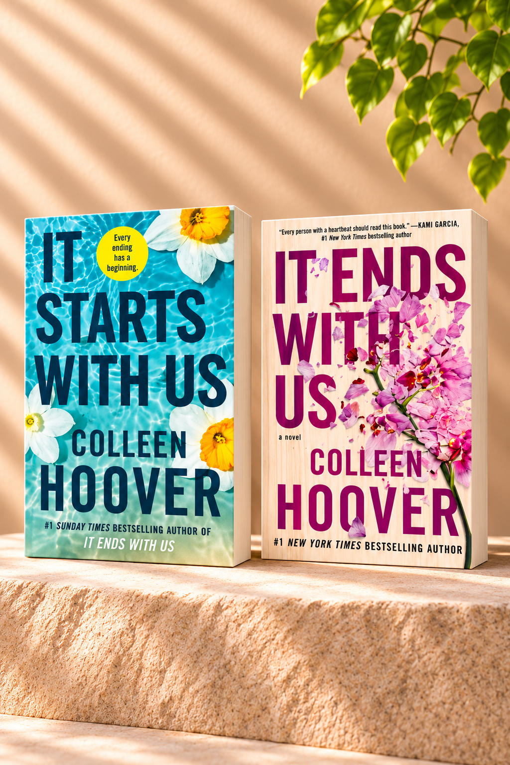(COMBO PACK) IT ENDS WITH US + IT STARTS WITH US | Paperback - COLLEEN HOOVER