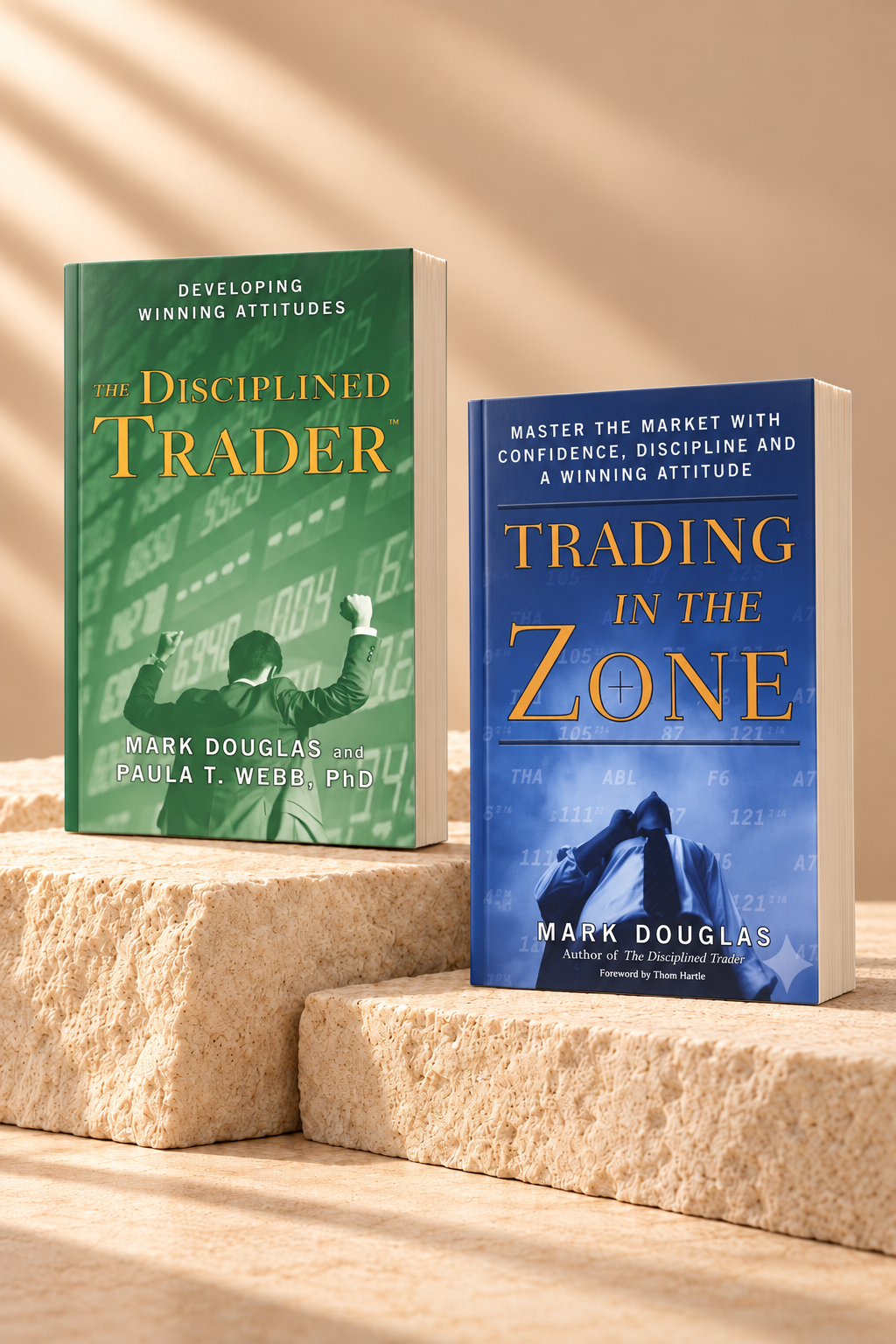 Mark Douglas Trading Books Combo (The Disciplined Trader & Trading in the Zone)