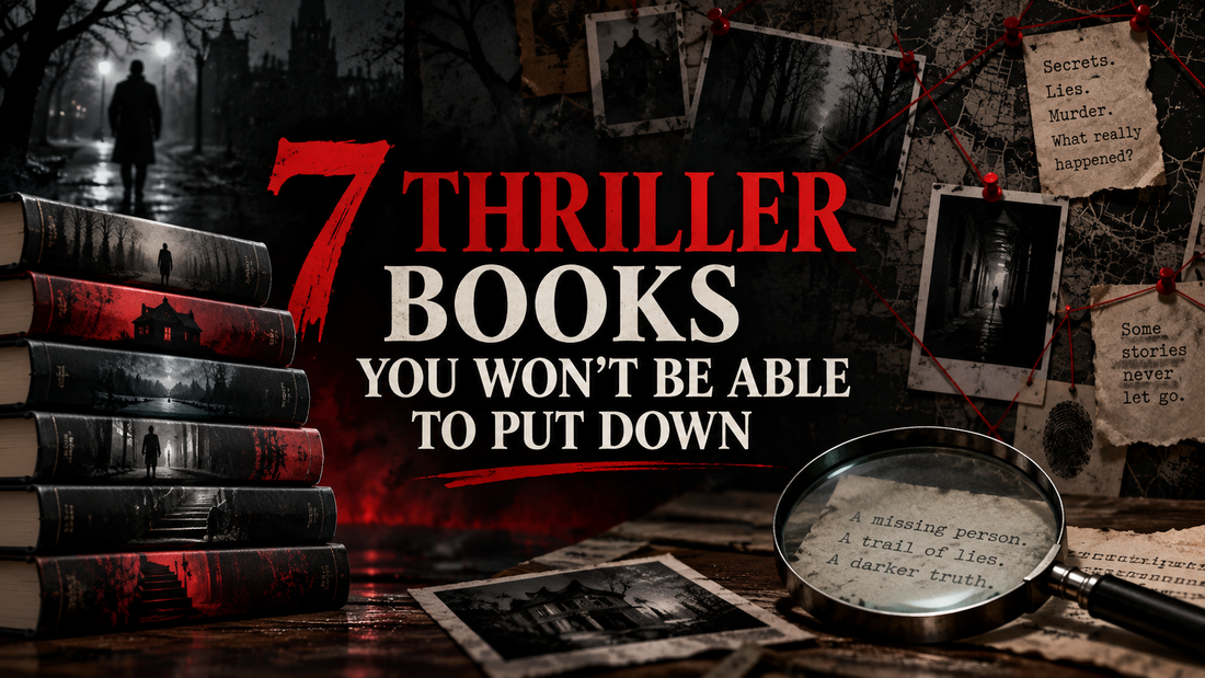 Best Thriller Books You Won't Be Able to Put Down