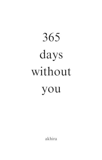 365dayswithoutyoubook