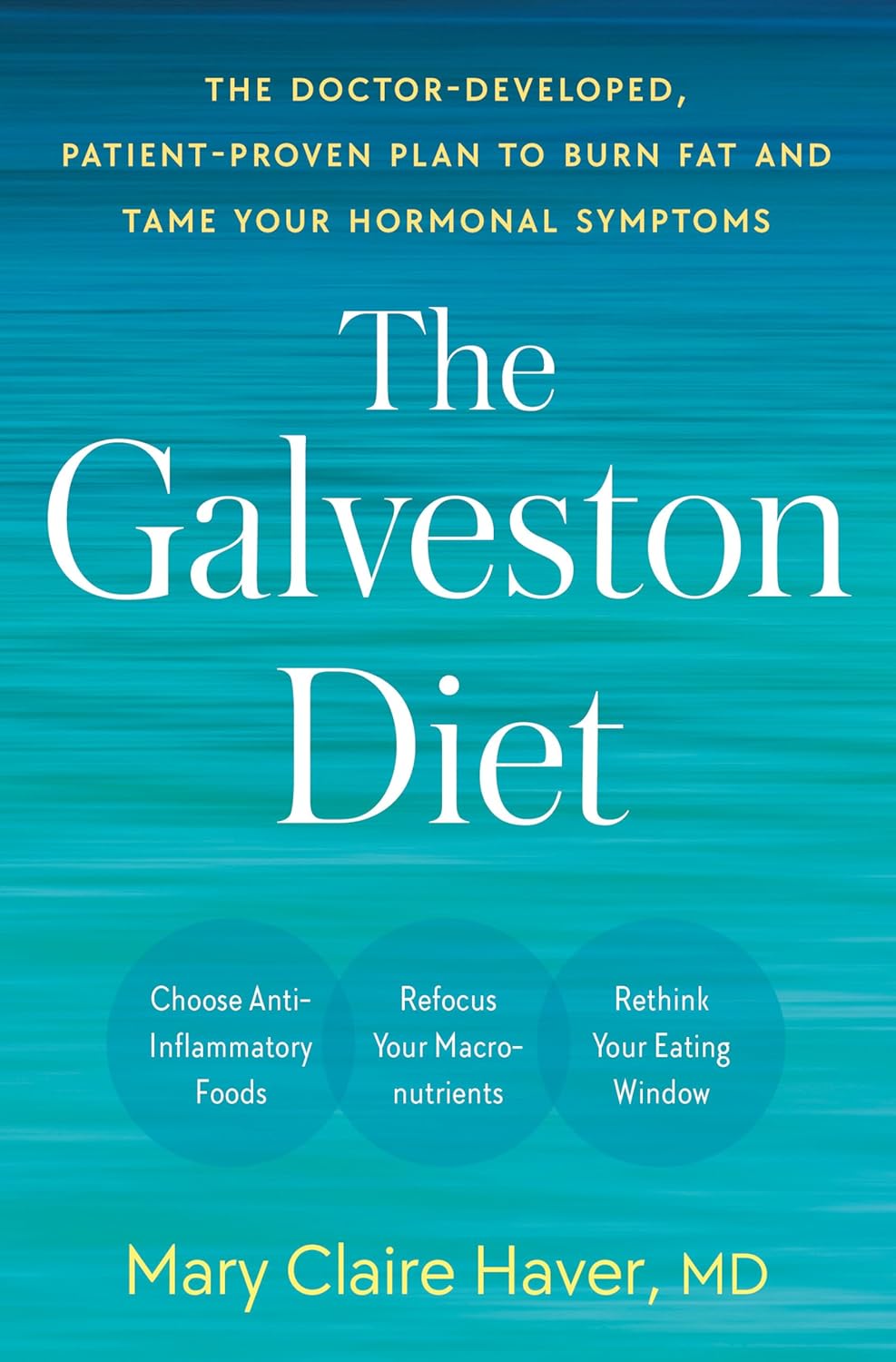 The Galveston Diet: The Doctor-Developed, Patient-Proven Plan to Burn Fat and Tame Your Hormonal Symptoms- by Mary Claire Haver MD (Paperback )