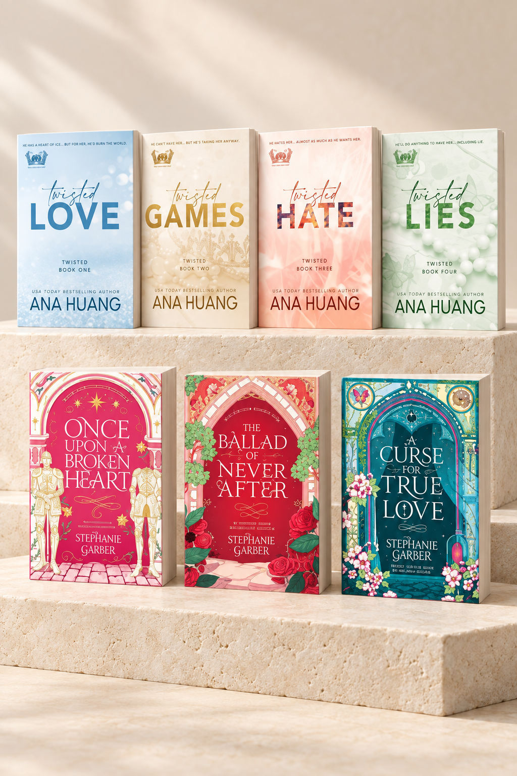 7 Books Romance & Fantasy Mega Combo - 98Bookscart