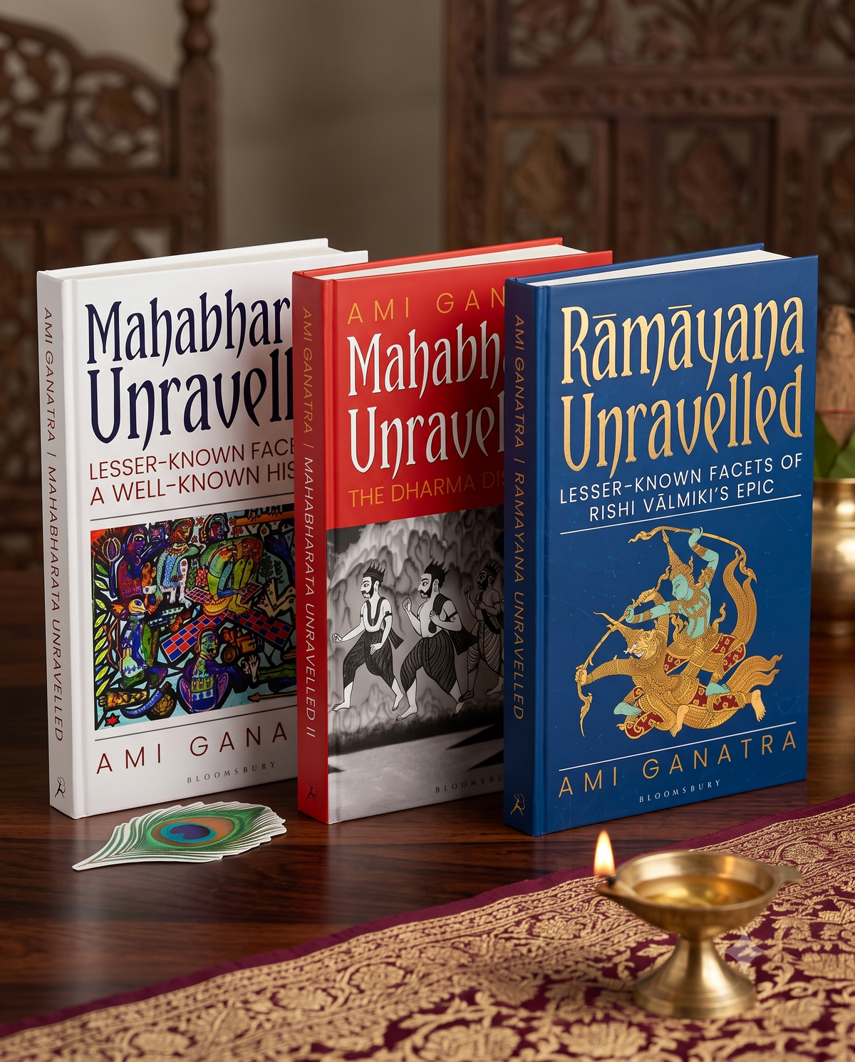 Ami Ganatra Combo (Ramayana Unravelled I,  Ramayana Unravelled II & Mahabharata)| Paperback