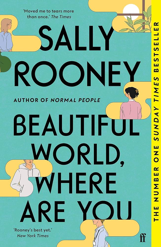 Beautiful World Where Are You by Sally Rooney contemporary fiction paperback book