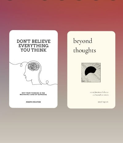 (Combo) Don't Believe Everything You Think+ Beyond Thoughts (paperback) - Joseph Nguyen