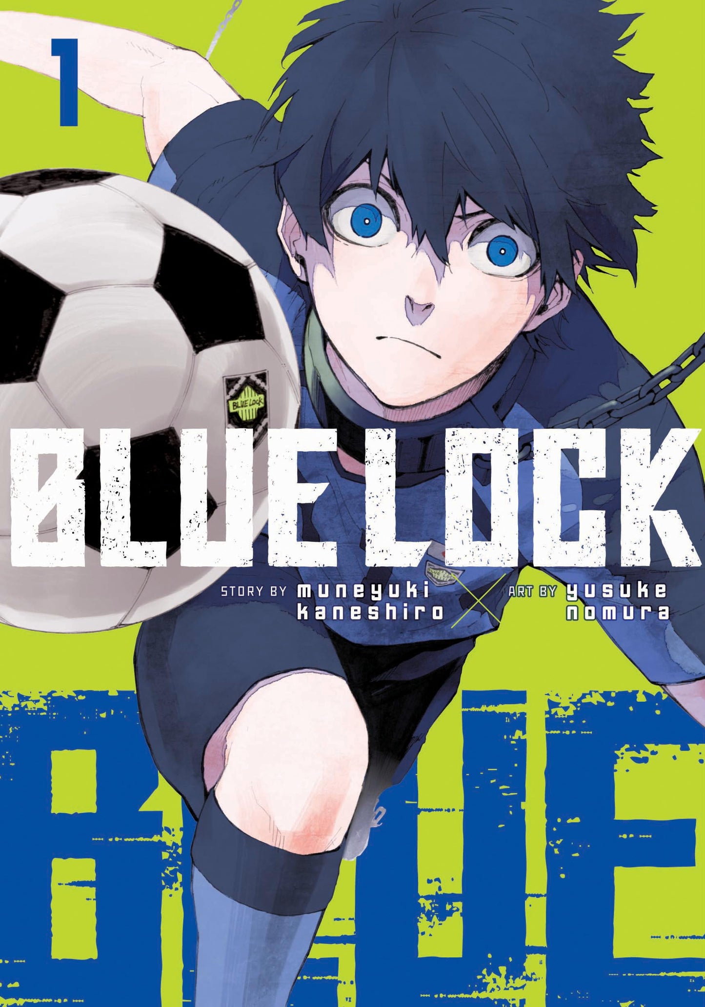 Blue Lock 1 (Paperback) –  by Muneyuki Kaneshiro