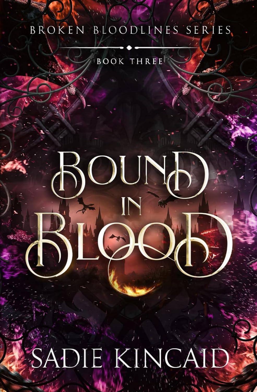 Bound in Blood: Broken Bloodlines Book 3 by Sadie Kincaid | Paperback