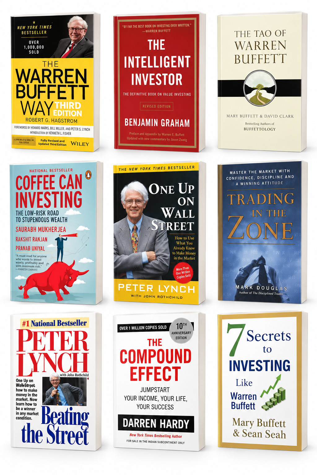 Stock Market & Investing 9-Book Combo | English | Paperback