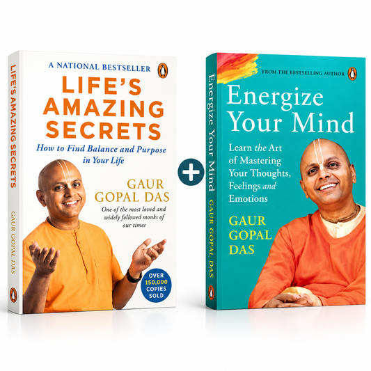 (Combo) Life amazing secret + Energize your mind | Paperback - Gopal Das Gaur - book cover