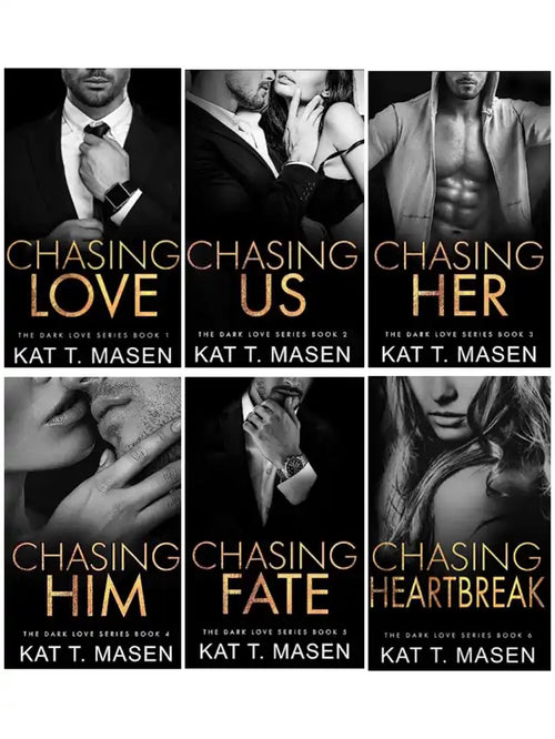 (Combo of 6 ) Chasing Love Series (Dark Love Series) by Kat T. Masen | Paperback