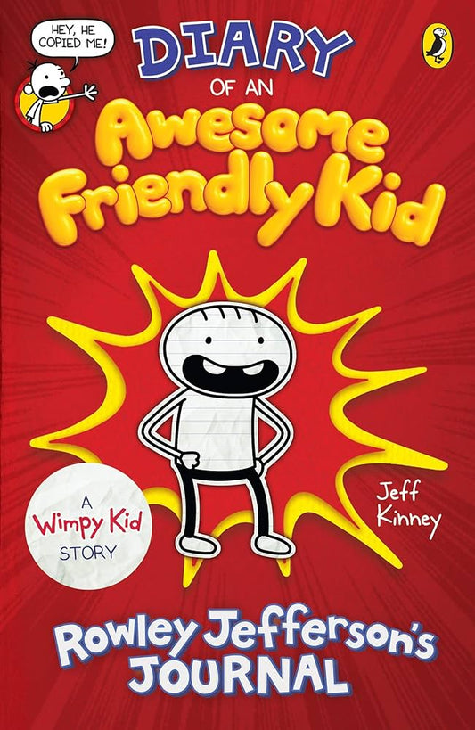 Diary of an Awesome Friendly Kid Hardcover - Jeff Kinney