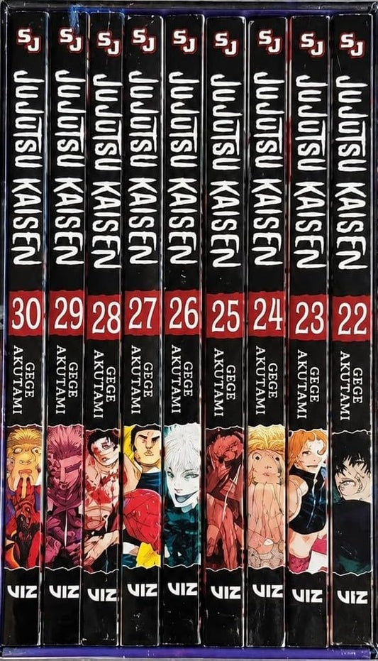 Jujutsu Kaisen Box Set Vol 22-30 | Paperback | English