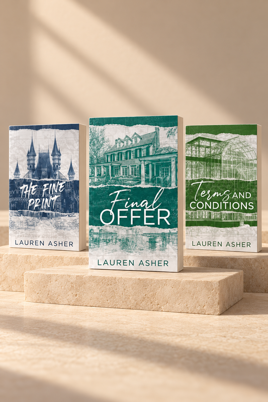 (Combo)The Fine Print+ Terms and Conditions+ The Final Offer - Paperback Lauren Asher