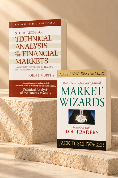 Study Guide to Technical Analysis of the Financial Markets +Market wizard 2 Books Combo | Paperback