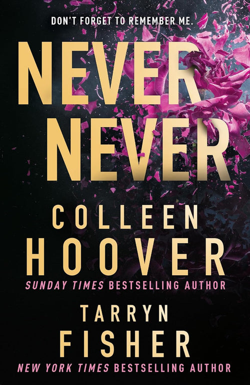 Never Never: TikTok made me buy it! by Colleen Hoover | Paperback