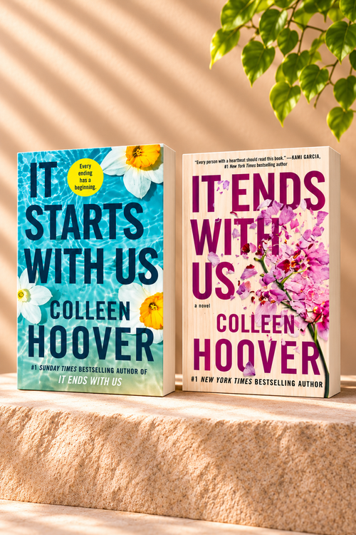 (COMBO PACK) IT ENDS WITH US + IT STARTS WITH US | Paperback - COLLEEN HOOVER