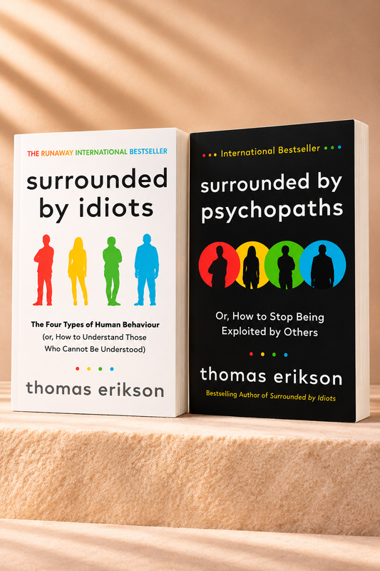 (Combo Pack) Surrounded by Idiots and Surrounded by Psychopaths by Thomas Erikson | Paperback