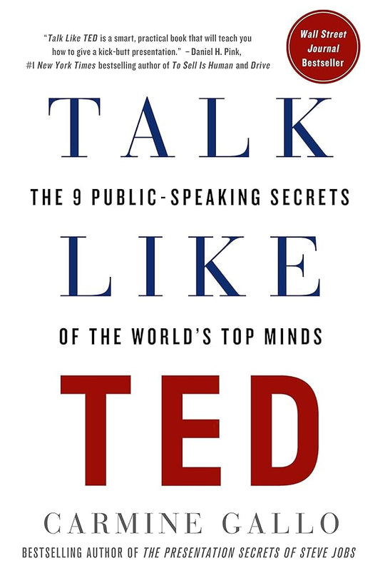 Talk Like Ted Paperback – by Carmine Gallo