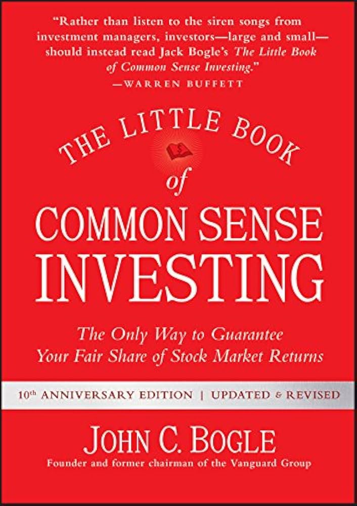 The Little Book of Common Sense Investing (red cover) – John C. Bogle (Paperback)