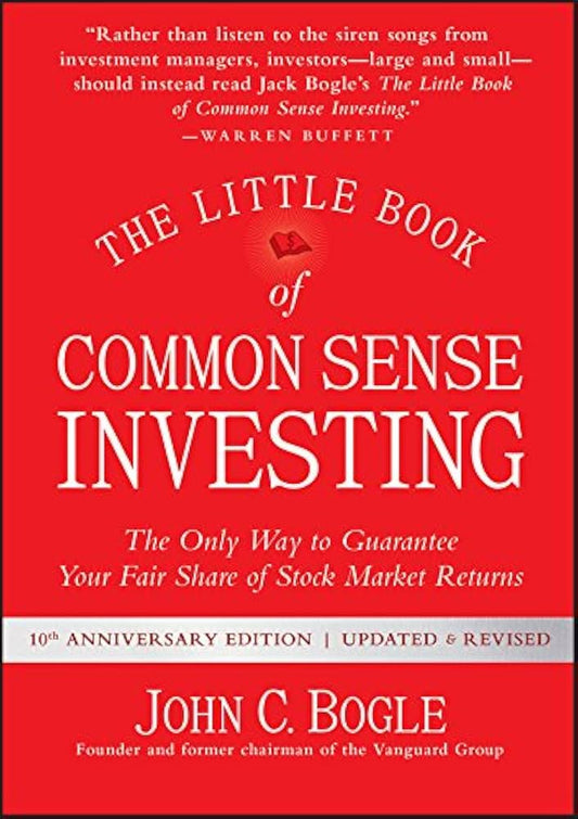 The Little Book of Common Sense Investing (red cover) – John C. Bogle (Paperback)