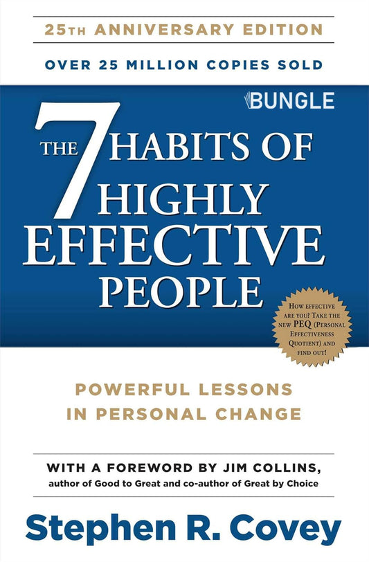 The 7 Habits of Highly Effective People -Stephen Covey (Paperback)