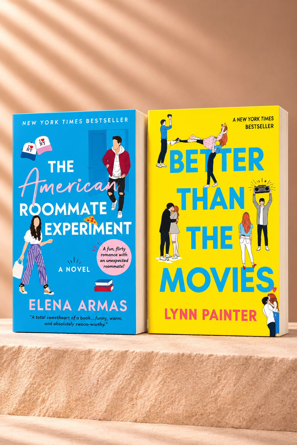 The American Roommate Experiment + Better Than the Movies – 2 Books Romance Combo