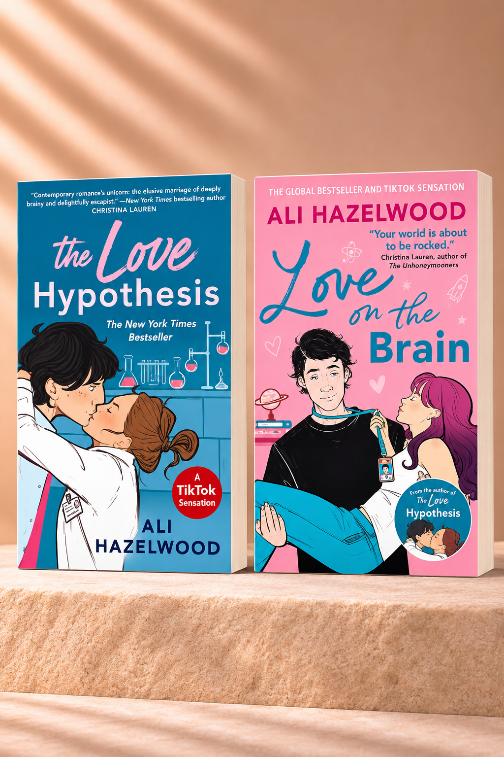 The Love Hypothesis + Love on the Brain – 2 Books Romance Combo