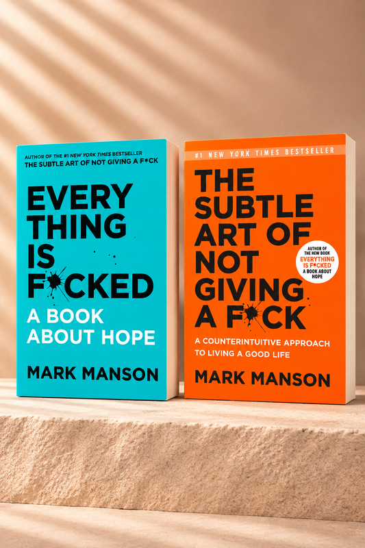 (Combo Pack) Everything is Fucked & The Subtle Art of Not Giving A Fuck - Paperback