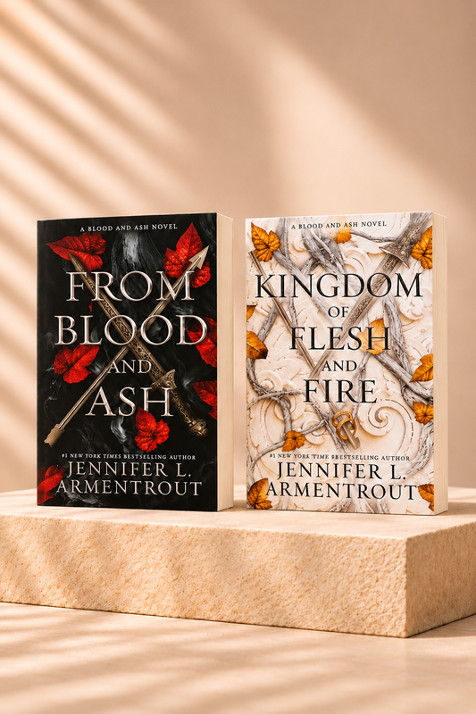 (Combo) A Kingdom of Flesh and Fire + From Blood and ash(2 books) by Jennifer L Armentrout | Paperback