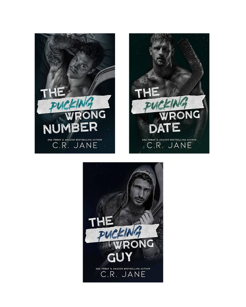 (Combo) The Pucking Wrong Number + The Pucking Wrong Guy + The Pucking Wrong Date (3 Books) by C R Jane | Paperback