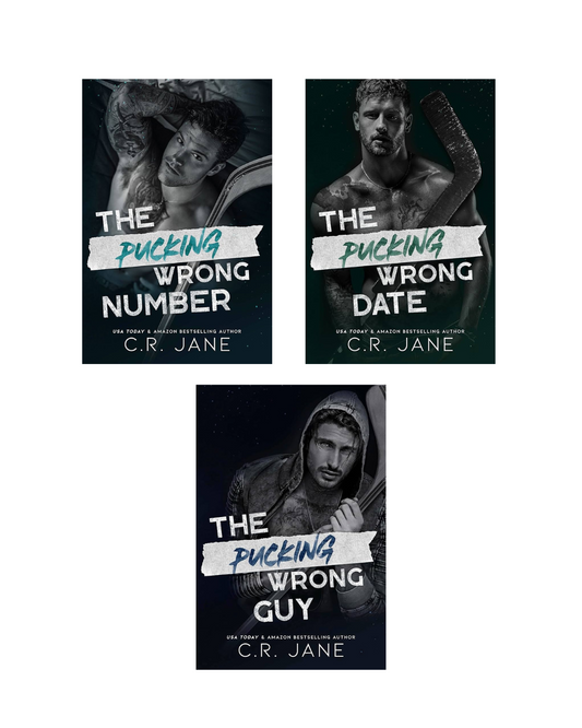 (Combo) The Pucking Wrong Number + The Pucking Wrong Guy + The Pucking Wrong Date (3 Books) (Paperback) by C R Jane