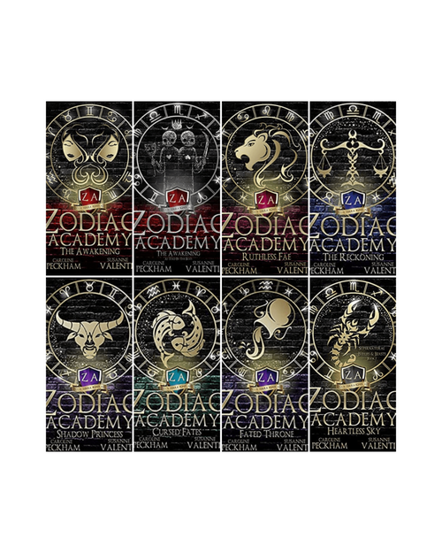 Combo of Zodiac Academy (Book 1 to 12) by Peckham Valenti | Paperback