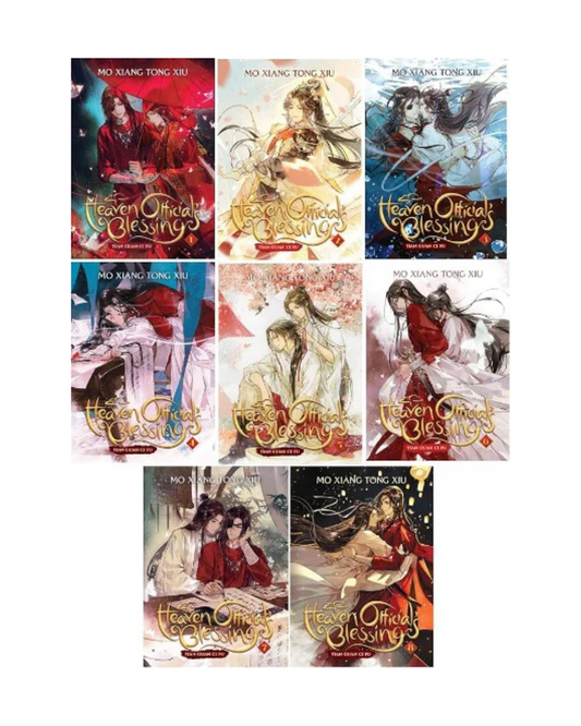(Combo) Heaven Official's Blessing (Novel) Vol. 1 to Vol. 8 (Paperback, Mo Xiang Tong Xiu)